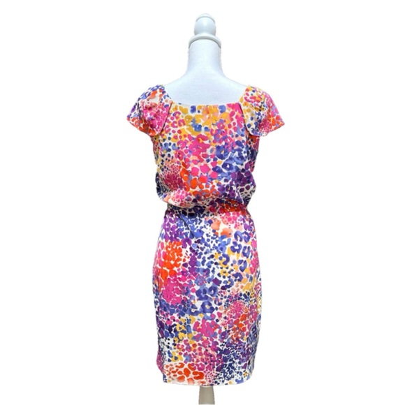 Calvin Klein Colorful Party Dress Size 4 - Picture 2 of 11